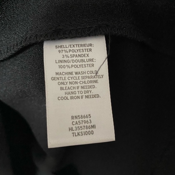 Nordstrom Chelsea28 Off the shoulder Black Dress. Sz14. NWT - Picture 11 of 13